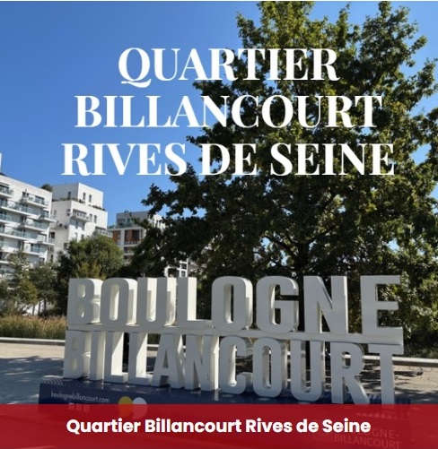 Le quartier Billancourt – Rives de Seine à Boulogne-Billancourt